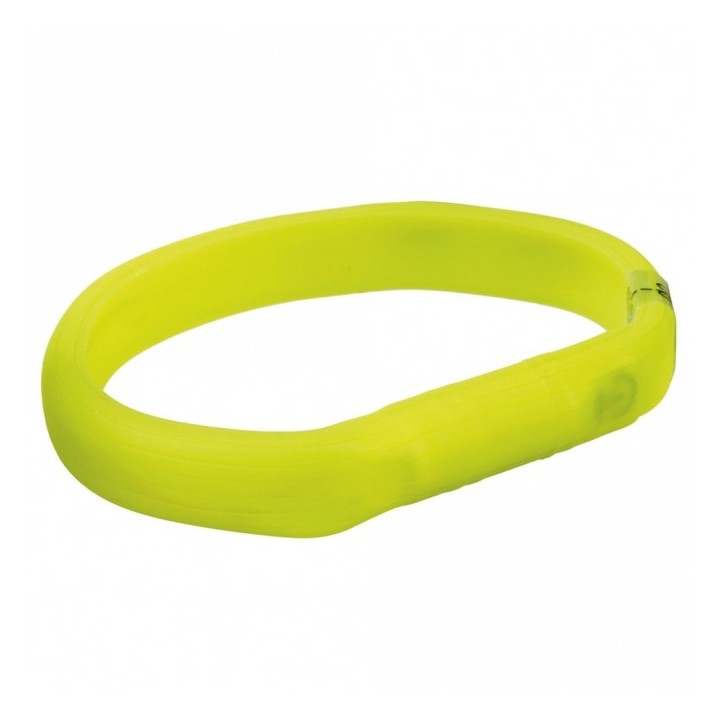 Trixie Flash Leuchtband USB - grün - 50 cm/18 mm