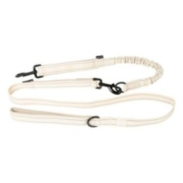 Duvoplus EXPLOR Ultimate Fit 2in1 Leine Fashion - antique white - 180cm - 16mm