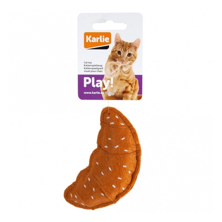 Karlie Flamingo Katzenspielzeug Food Textil - Croissant