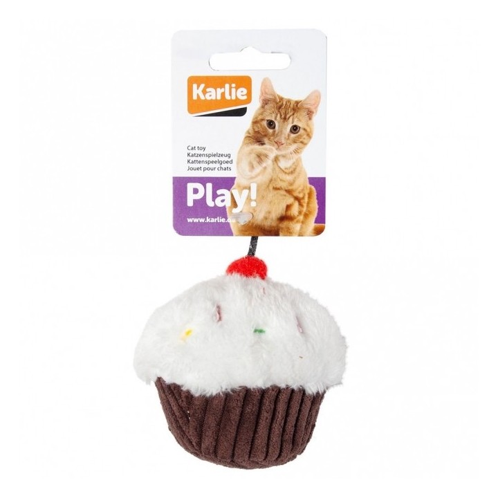 Karlie Flamingo Katzenspielzeug Food Textil - Cup Cake
