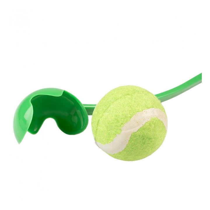 Duvoplus Tennisballwerfer - grün - 40 cm