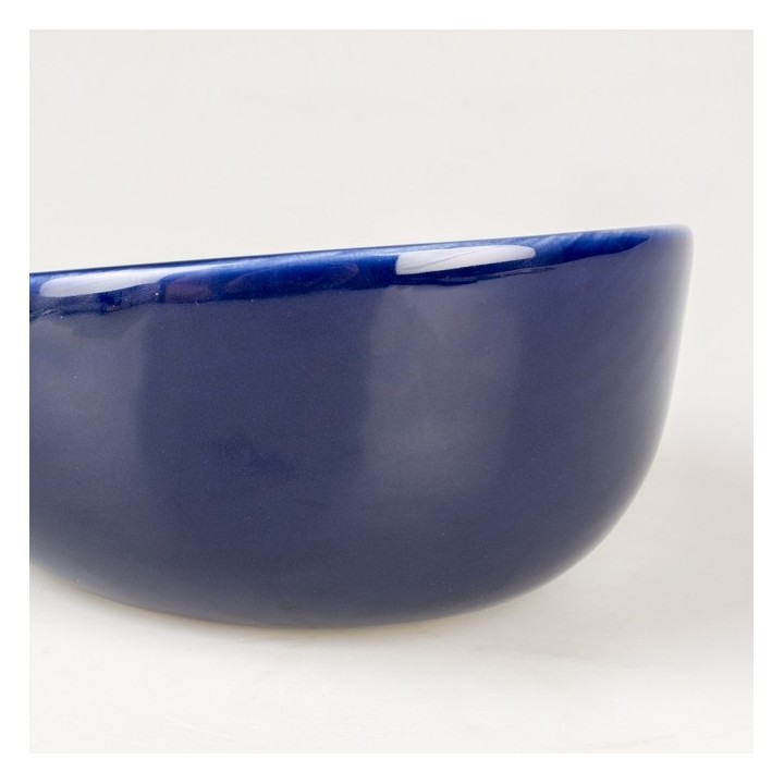 Duvoplus Futternapf Stone Obliq - blau/gold - 150ml - 13x135x7cm