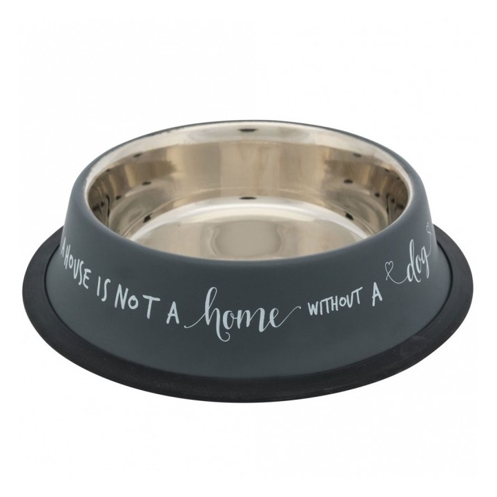 Trixie Edelstahlnapf Home für Hunde - 09 l/ø 23 cm