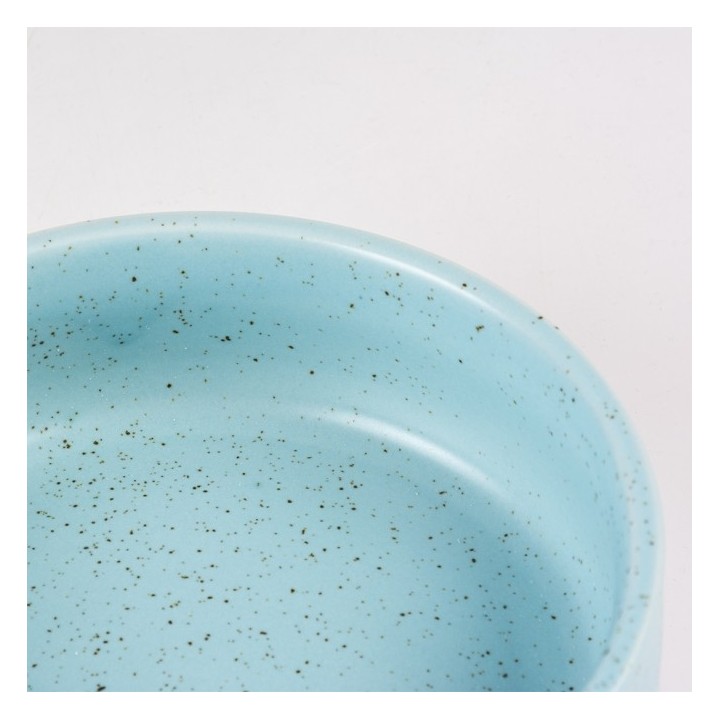 Duvoplus Keramiknapf Stone Speckle - türkis - 330ml