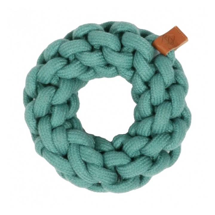 D&D Baumwollring Ben - blau - 13 x 13 x 45cm