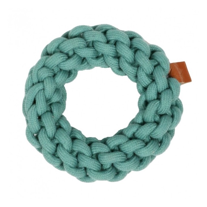 D&D Baumwollring Ben - blau - 19 x 19 x 5cm