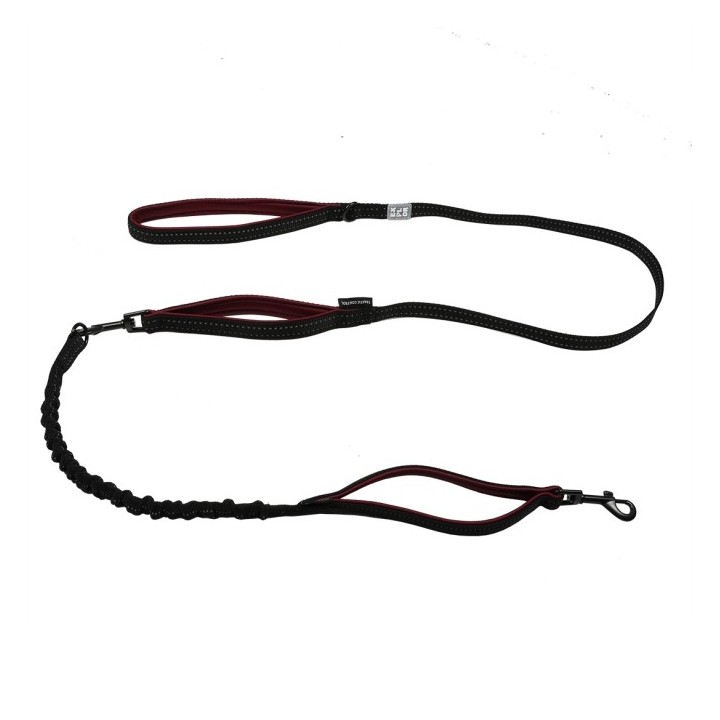 Duvoplus EXPLOR Ultimate Fit 2in1 Leine Fashion - plum purple - 180cm - 25mm