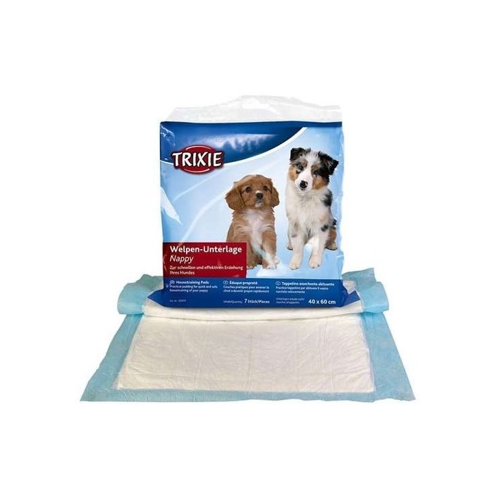 Trixie Welpen-Unterlage Nappy-Stubenrein 40x60cm - 7er