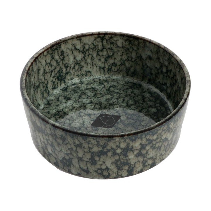 D&D Trendy Napf Jasper green marble - 13 cm