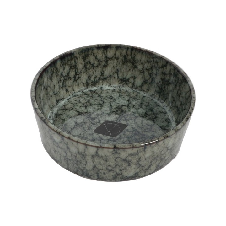 D&D Trendy Napf Jasper green marble - 20 cm