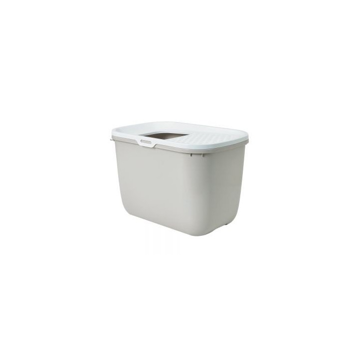 Savic Katzentoilette Hop In - weiß/beige