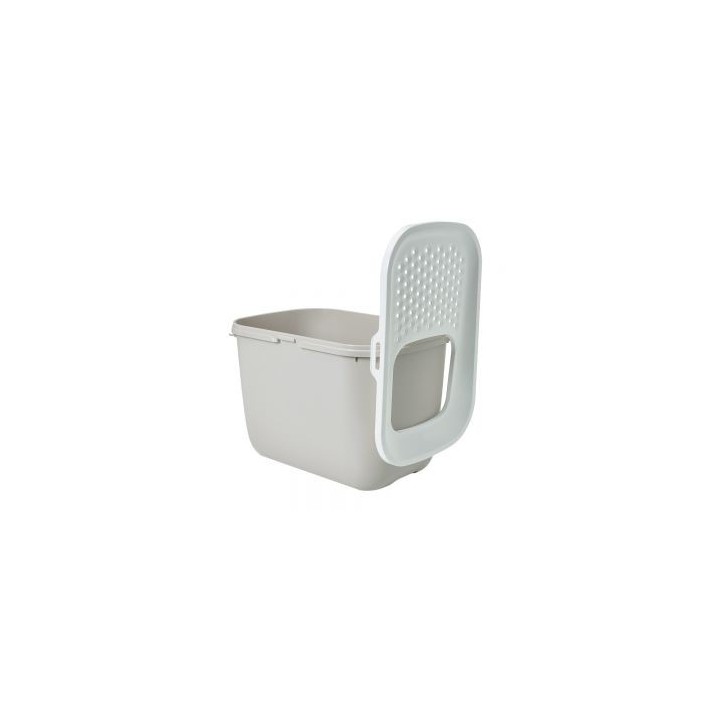 Savic Katzentoilette Hop In - champagner/toskanarot