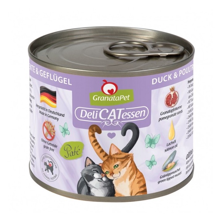 GranataPet Delicatessen Dose Ente & Geflügel - 200 g