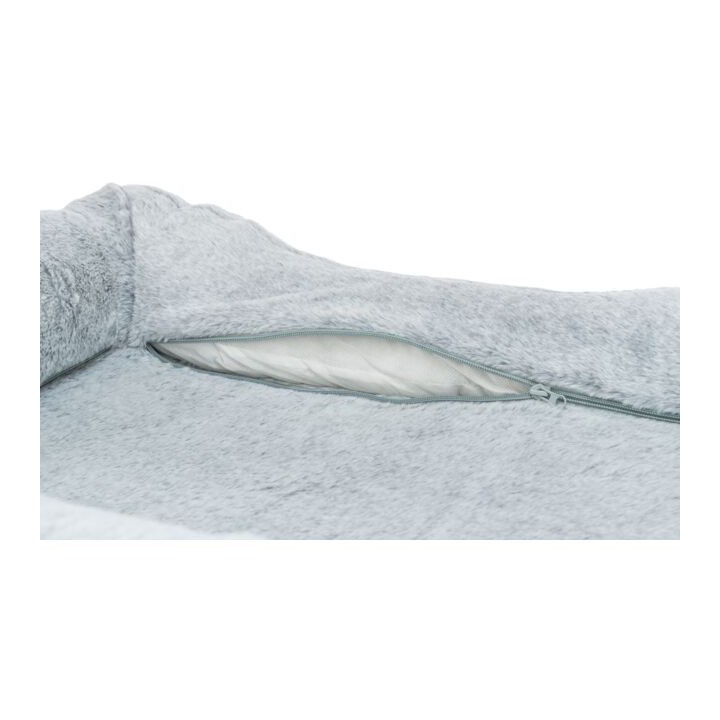Trixie Vital Bett Lino Soft - grau/hellgrau - 70 × 55 cm