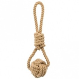 Trixie BE NORDIC Spieltau mit eingeflochtenem Ball - ø 8/30 cm