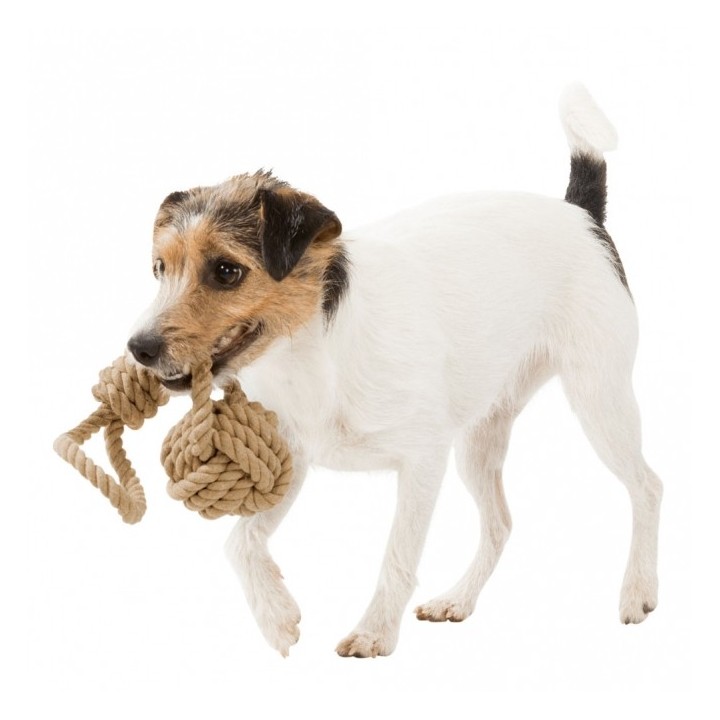Trixie BE NORDIC Spieltau mit eingeflochtenem Ball - ø 8/30 cm