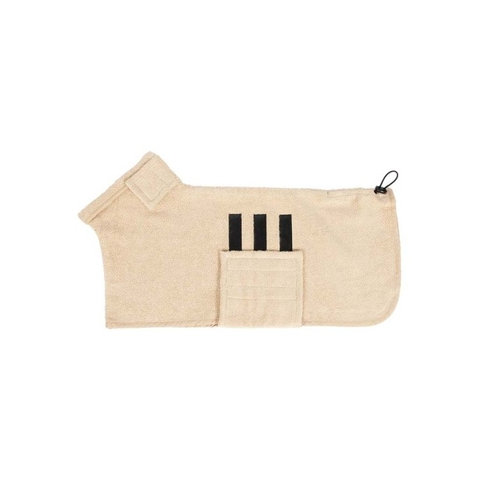 EBI Noir Japandi Bademantel - beige - M - 67x37cm