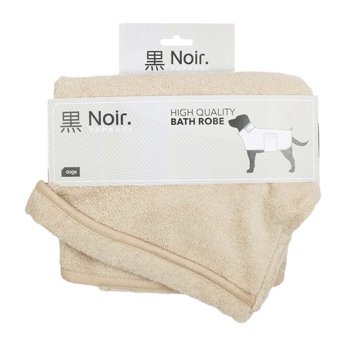 EBI Noir Japandi Bademantel - beige - M - 67x37cm