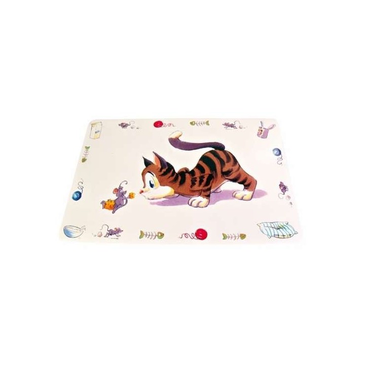 Trixie Napfunterlage COMIC KATZE