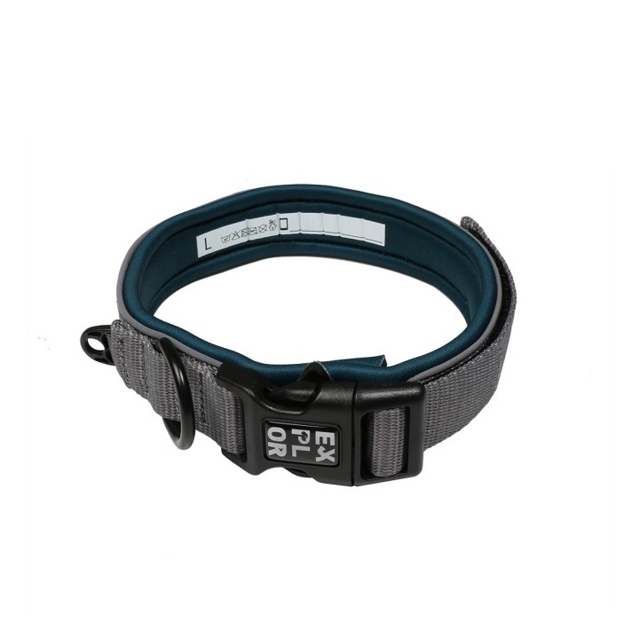 Duvoplus EXPLOR Ultimate Fit Comfy Halsband Classic - petrol blue - L - 45-51cm