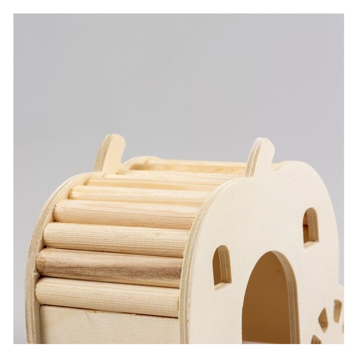 Duvoplus Brückenhaus aus Holz - 22 x 78 x 13cm
