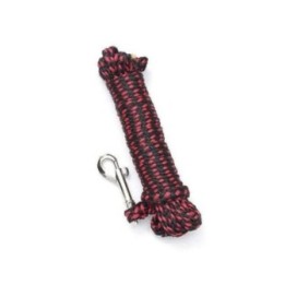 Karlie ASP Suchleine - Schwarz-Rot - 8 mm 5 m