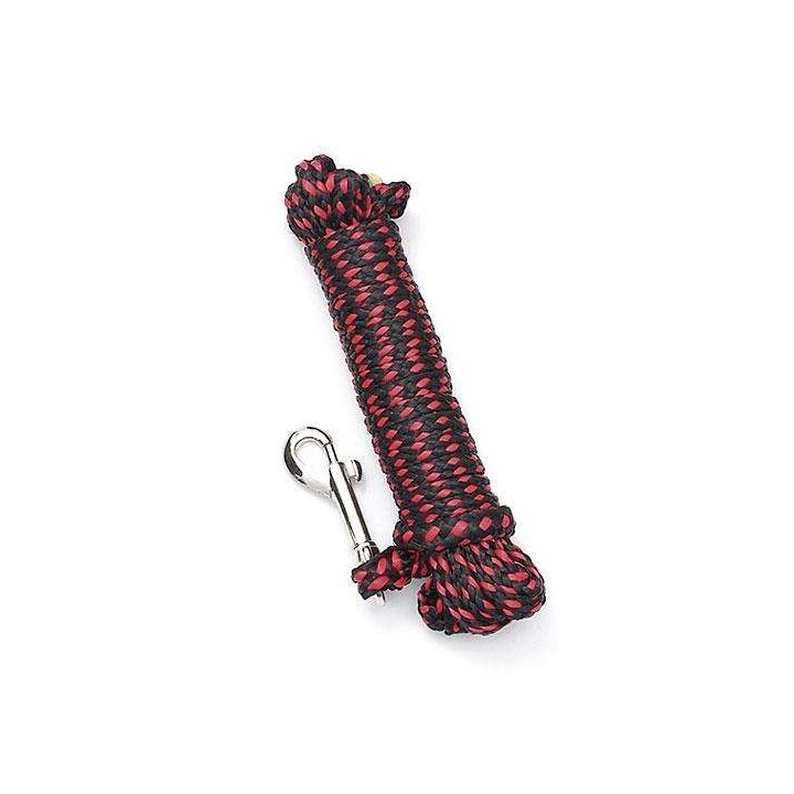 Karlie ASP Suchleine - Schwarz-Rot - 8 mm 5 m