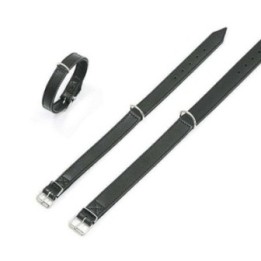 Karlie RONDO Halsband genäht - Schwarz - 22 mm 32 cm
