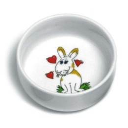 Karlie Runder Keramik-Napf für Kaninchen - 300 ml