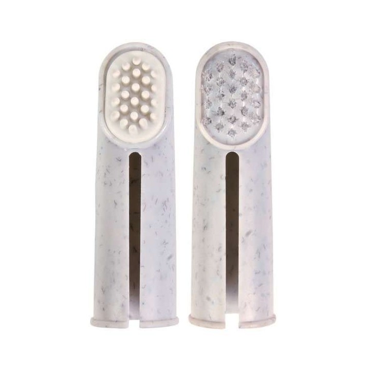 Trixie Finger-Zahnbürstenset - 2 Stück