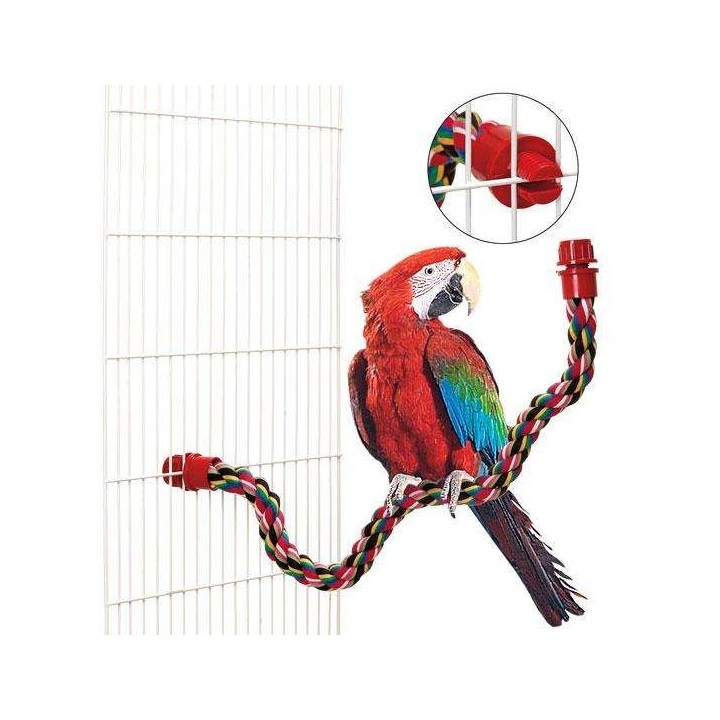 Karlie Biegsame Baumwollsitzstange BIRD BAR - 30 cm