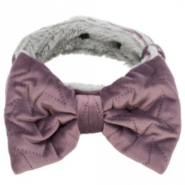 Trixie Halsband Estelle mit Schleife - flieder - M–L 40–55 cm/40 mm