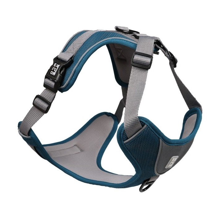 Duvoplus EXPLOR Ultimate Fit No-Pull-Geschirr - petrol blue - S - 35-45cm - 40-52cm