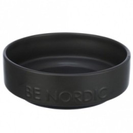 Trixie BE NORDIC Keramiknapf für Hunde - schwarz/05l