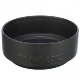 Trixie BE NORDIC Keramiknapf für Hunde - schwarz/12l