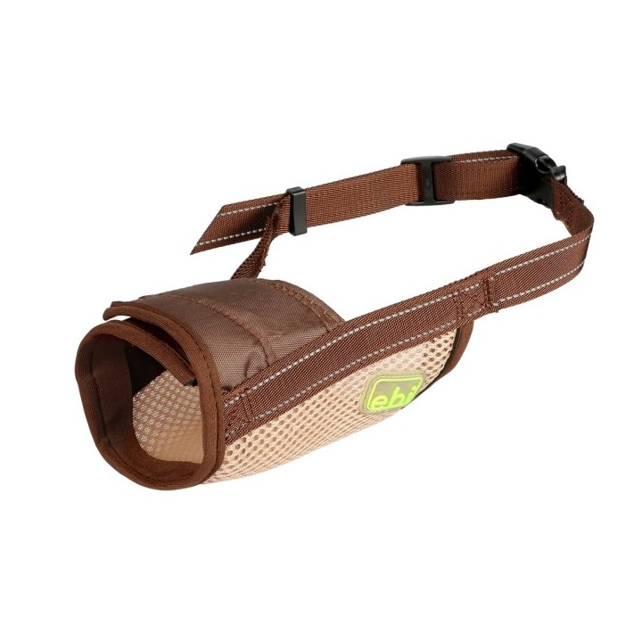 EBI Netz-Maulkorb - braun - XS - 12-28cm / Ø15-19cm