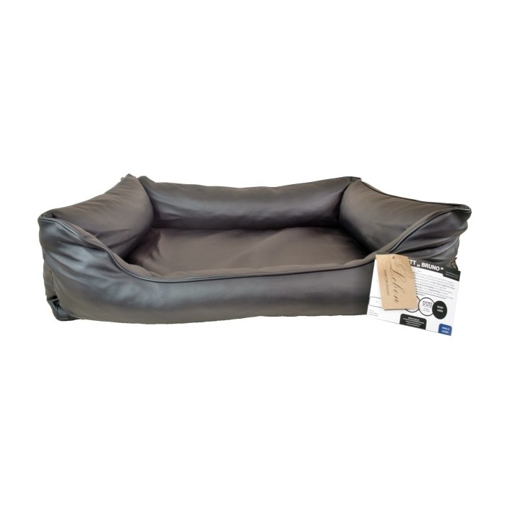 Lebon Hundebett Bruno - Schwarz - 100x75cm