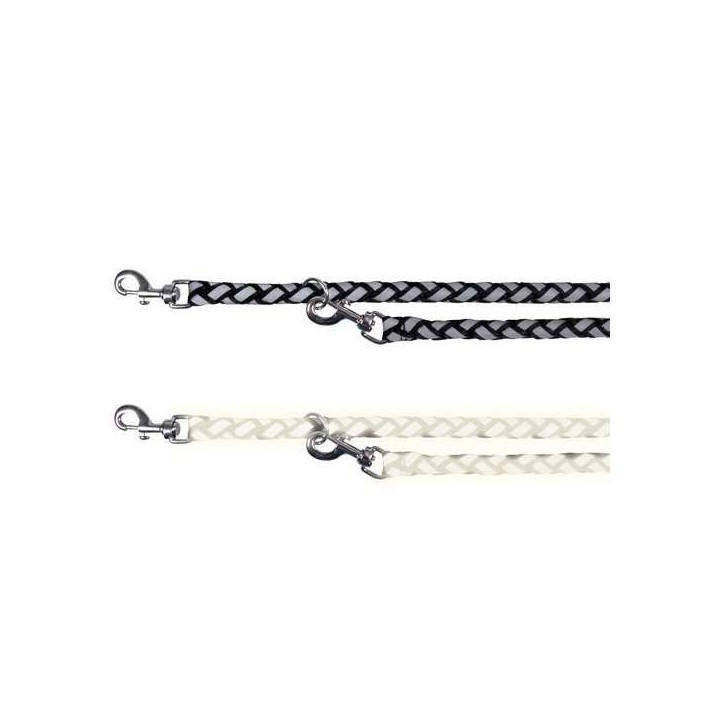 Trixie Verlängerungsleine Cavo Reflect - Schwarz - 18mm / 2m