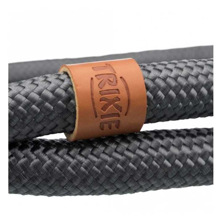 Trixie BE NORDIC Zug-Stopp-Halsband - dunkelgrau - 55 cm