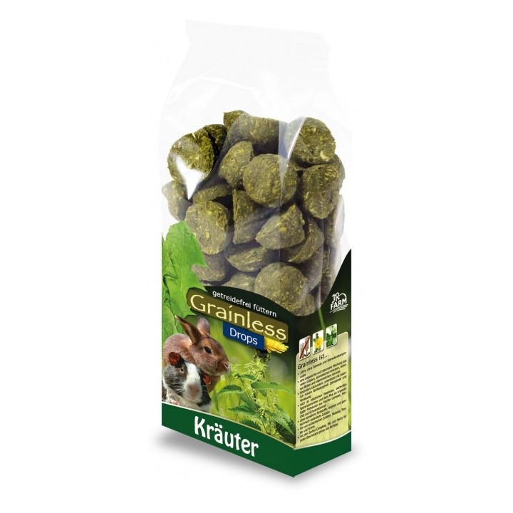 JR Farm Grainless Drops 140g - Kräuter