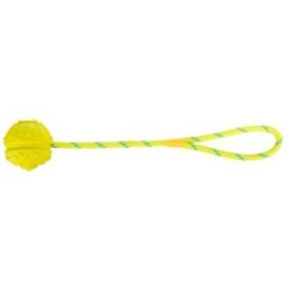 Trixie Naturgummiball am Band schwimmend - 7 cm
