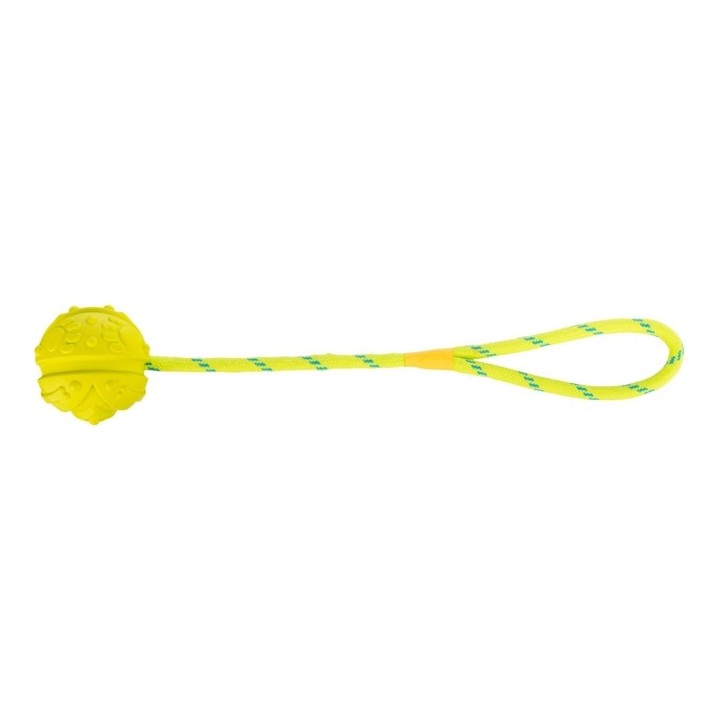 Trixie Naturgummiball am Band schwimmend - 7 cm