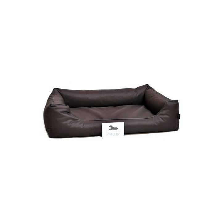 Lebon Hundebett Paula PLUS - Dunkelbraun - 120 x 90 cm