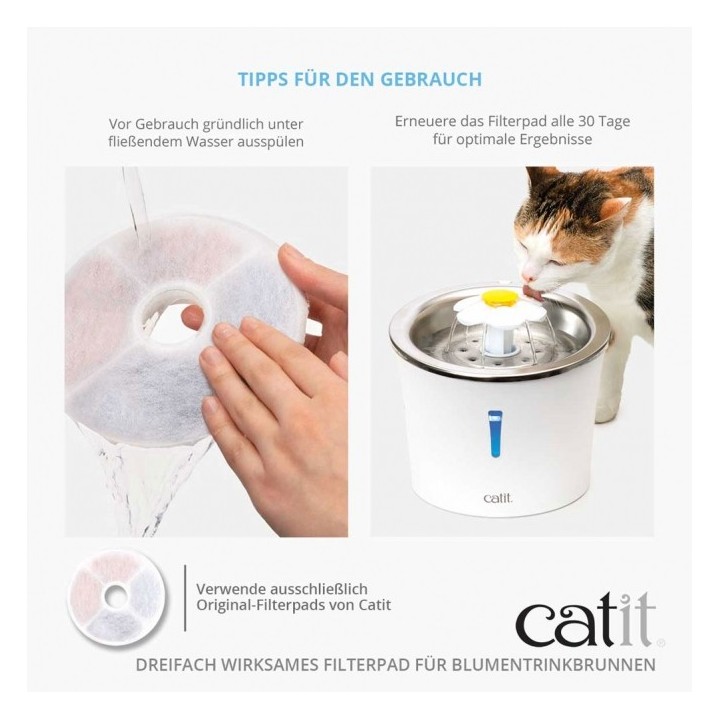 Catit Triple Action Filter rahmenlos - 2 Stück