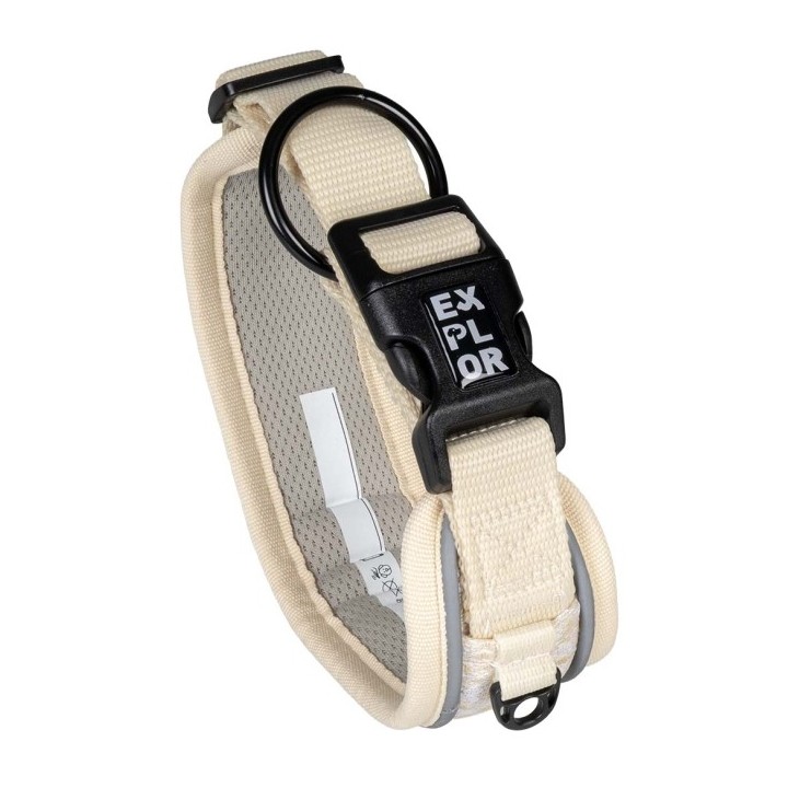 Duvoplus EXPLOR Ultimate Fit Control Halsband Fashion - antique white - L - 45-51cm