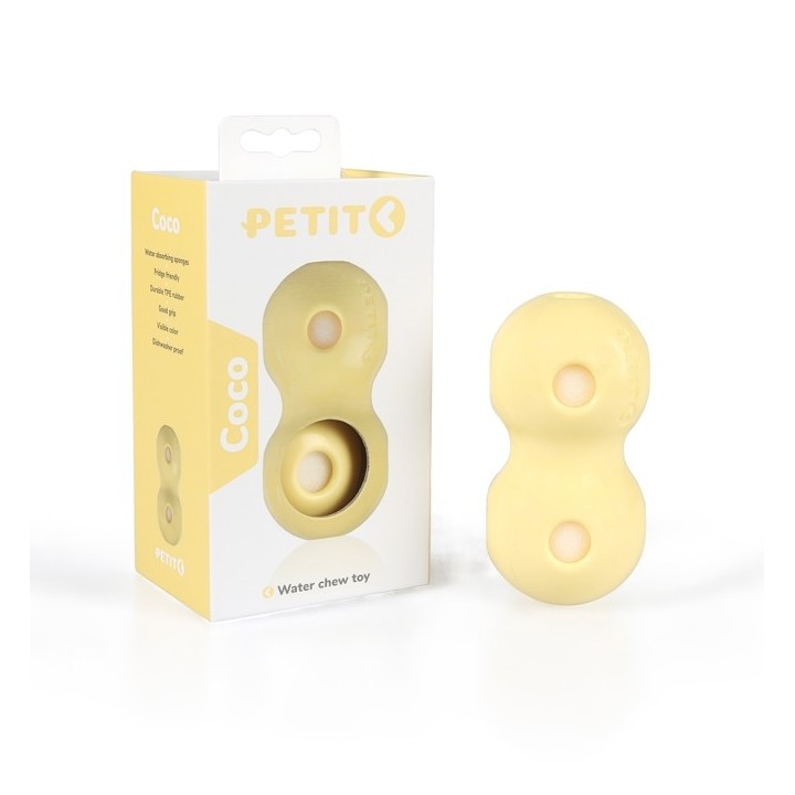 EBI Petit Wasserspielzeug Coco für Welpen - Gelb