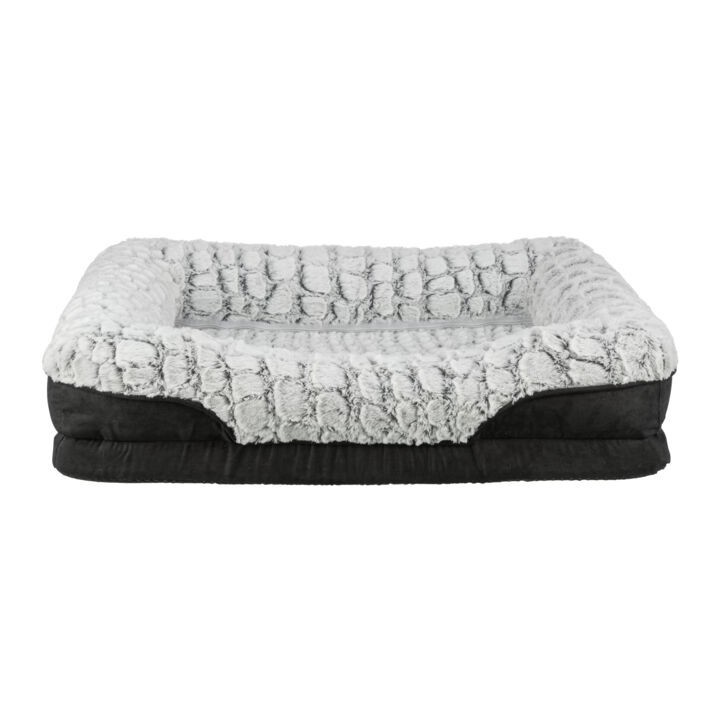 Trixie Vital Bett Lino - schwarz/grau - 70 × 55 cm
