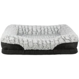 Trixie Vital Bett Lino - schwarz/grau - 90 × 65 cm