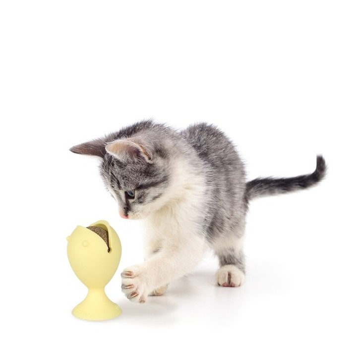 EBI Petit Cat Toy Puffi - gelb