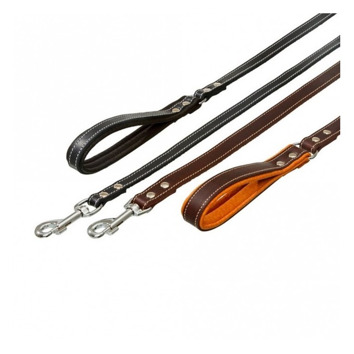 Karlie Rondo Soft Leine - 100 cm - Schwarz / 16 mm